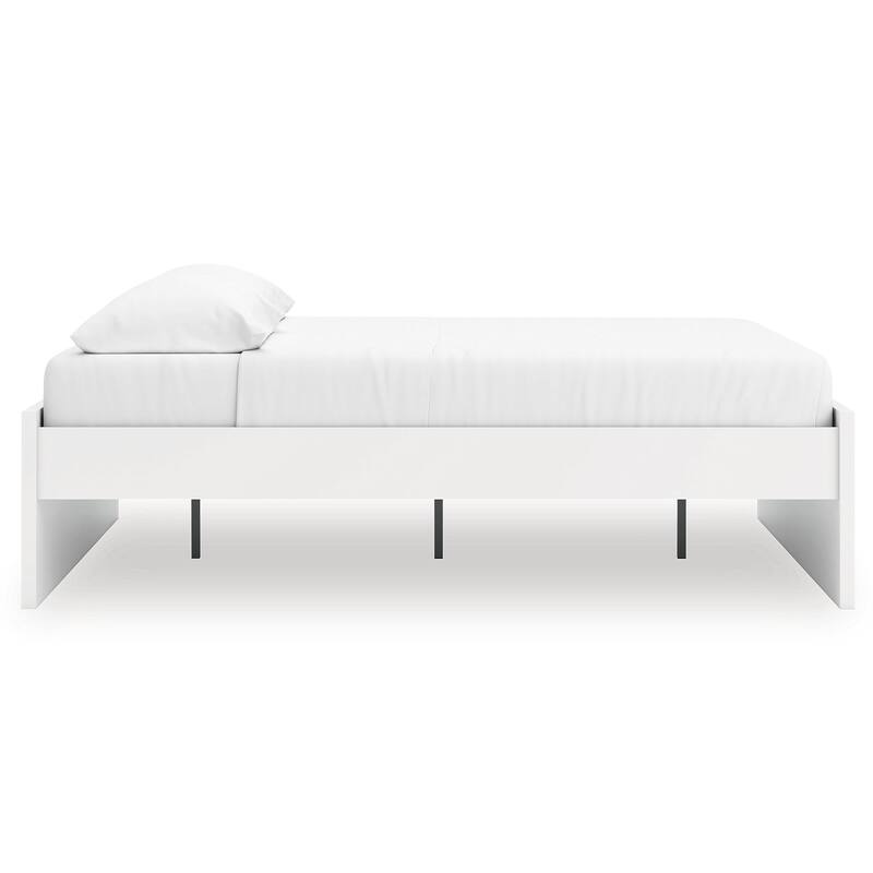 Signature Design by Ashley Onita White King Platform Bed Panels