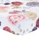 preview thumbnail 4 of 7, Lambs & Ivy Secret Garden Luxury Floral 3-Piece Cotton Sateen Crib Bedding Set