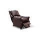 preview thumbnail 1 of 2, Adriana Top Grain Leather Traditional Manual Recliner Armchair