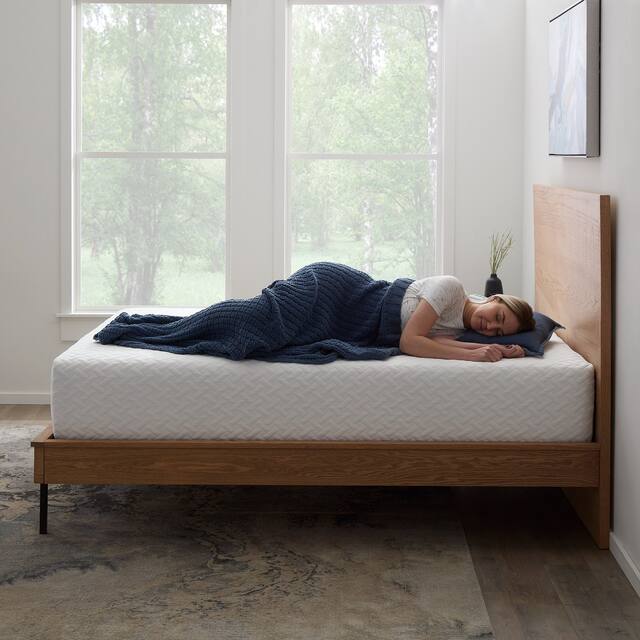 LUCID Comfort Collection 14-inch Plush Gel Memory Foam Mattress