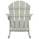 preview thumbnail 26 of 85, POLYTRENDS Laguna Adirondack Eco-Friendly Poly All-weather Outdoor Rocking Chair