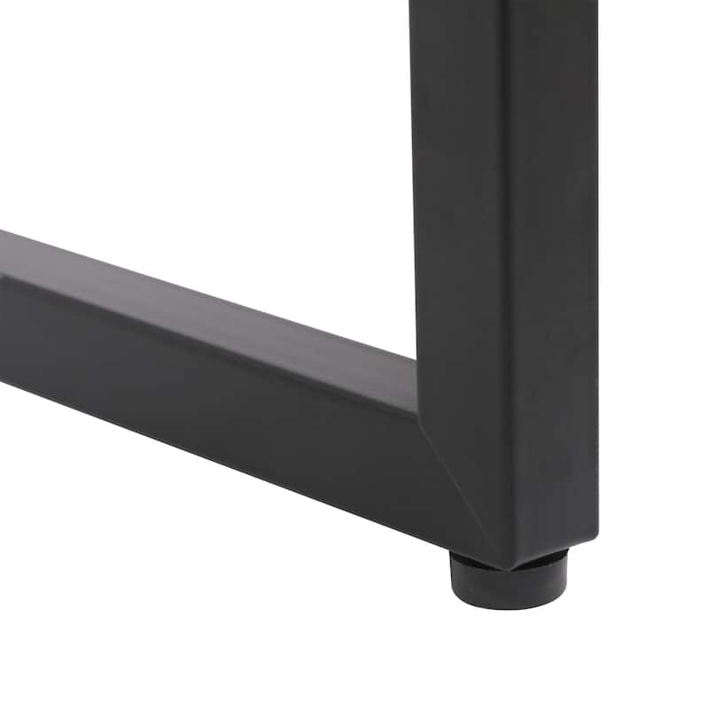 GDFStudio - Riviera Modern Handwoven Paper Rope Counter Height Bar Stool with Metal Frame & Backrest, Set of 2 - 34.84"H