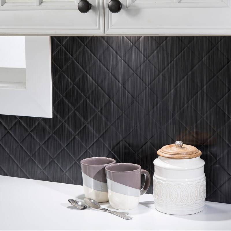 FASÄDE Quilted Decorative Vinyl Backsplash Panel
