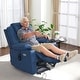 preview thumbnail 47 of 77, MCombo Electric Power Lift Recliner Chair Sofa with Massage and Heat, 3 Positions, USB Ports, Faux Leather