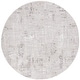 preview thumbnail 22 of 43, SAFAVIEH Parker Bjarnveig Glam Abstract Rug 6'7" Round - Taupe/Ivory Grey - Round