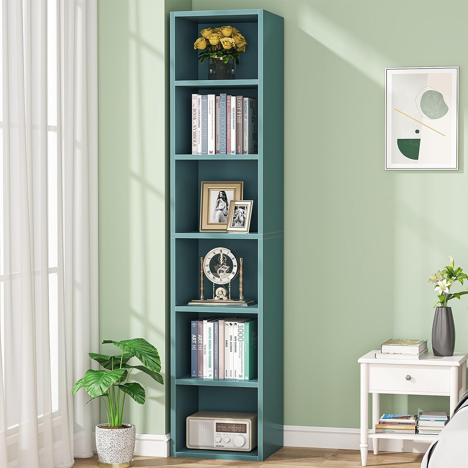 Small store tall shelf