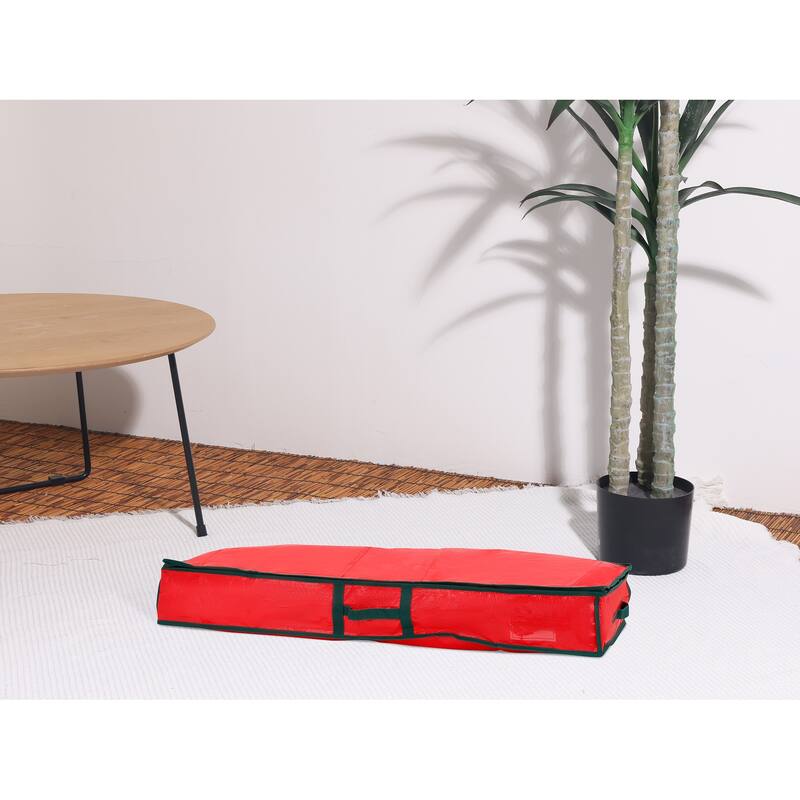 1 Pcs Foldable Large Storage Bags with Handles, Packing Bags for Clothes, Comforters, Closet Organizers 40.5*14*6in