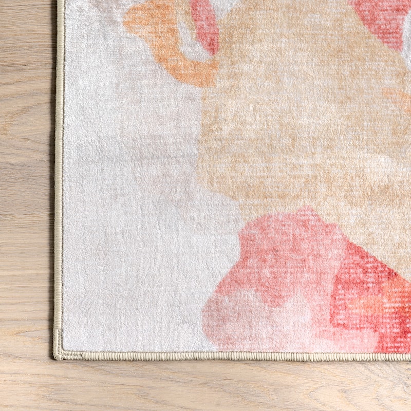 Nuloom Galia Abstract Washable Area Rug