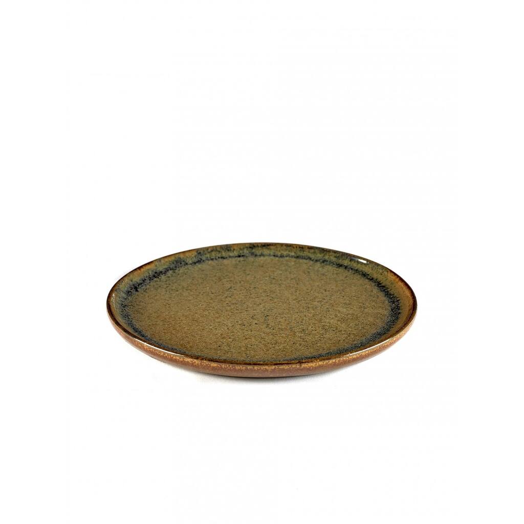 Dessertplate Surface D21 H1,5 Indi Grey- A