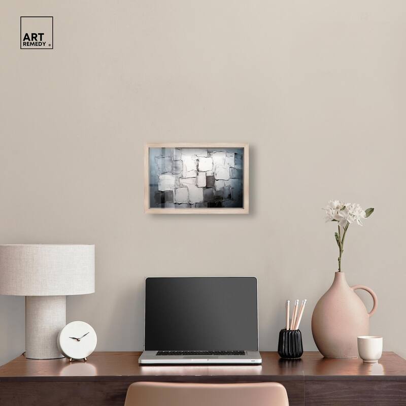 Urban Grid Shadowbox by Art Remedy