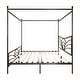 preview thumbnail 21 of 32, Clayfell Denver Metal Canopy Bed
