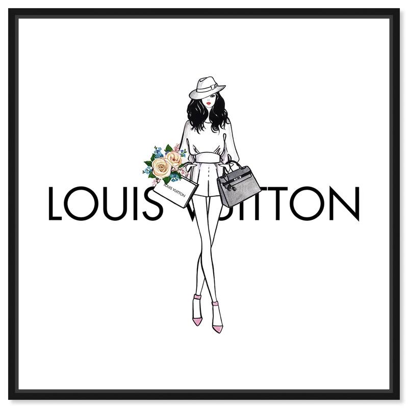 Oliver Gal 'Doll Memories French Girl' Fashion and Glam Wall Art