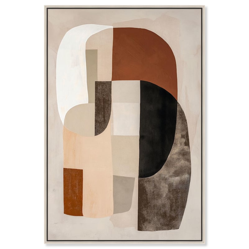 Intuition's Palette I Canvas by Art Remedy - Silver - 10" x 15"
