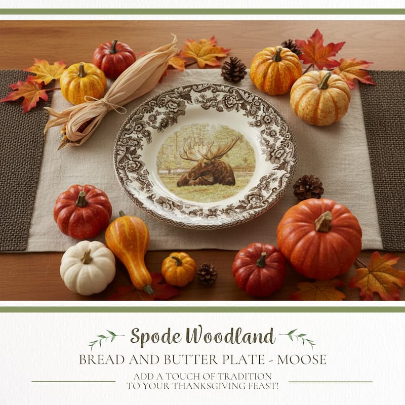 Spode Woodland Bread and Butter Plate - 6"