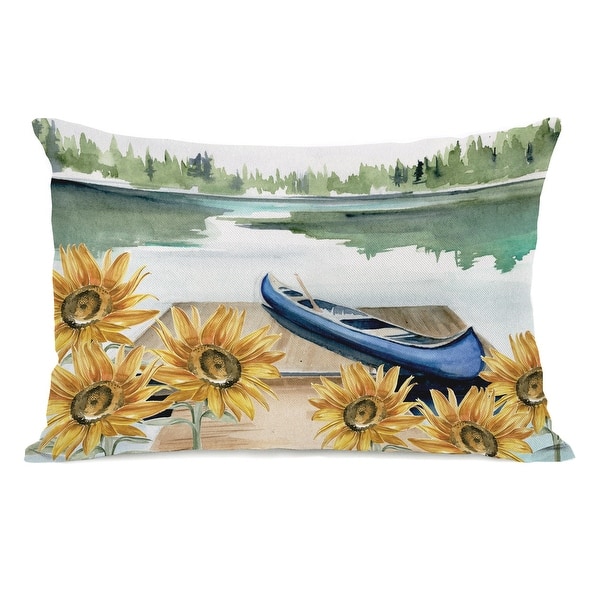 Lake Days Lumbar Pillow By Jennifer Paxton Parker On Sale Overstock 31286139