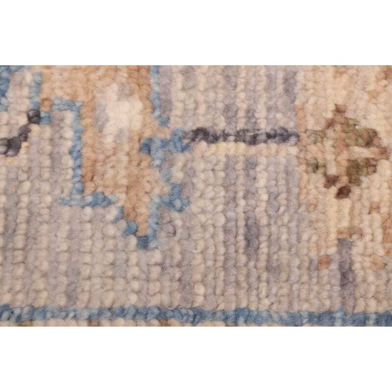 ECARPETGALLERY Hand-knotted Jules Serapi Light Grey Wool Rug - 7'10 x 9'11