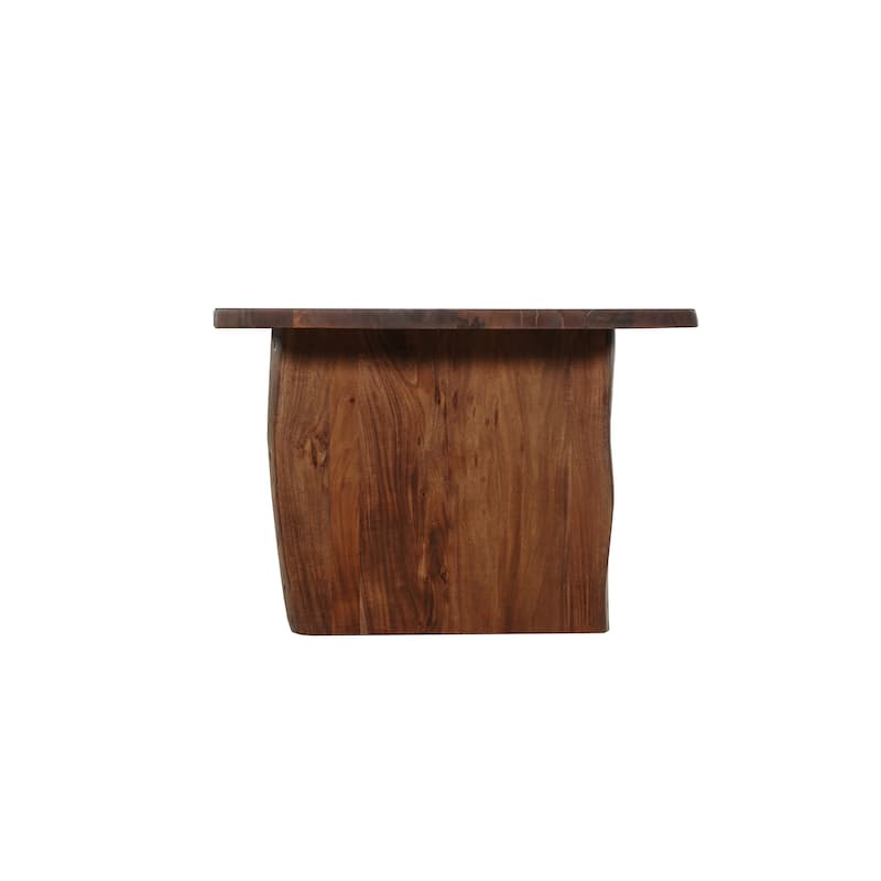 Cedar Live Edge Solid Wood Dining Table