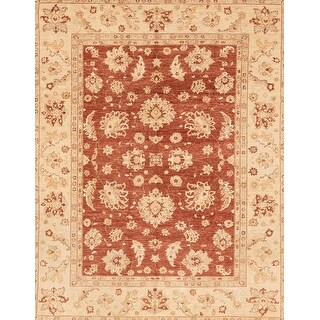 Ahgly Company Machine Washable Abstract Bright Orange Area Rugs - Bed ...