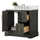 preview thumbnail 6 of 7, Vanity Art 36" Single Sink Bathroom Vanity with Top & Backsplash