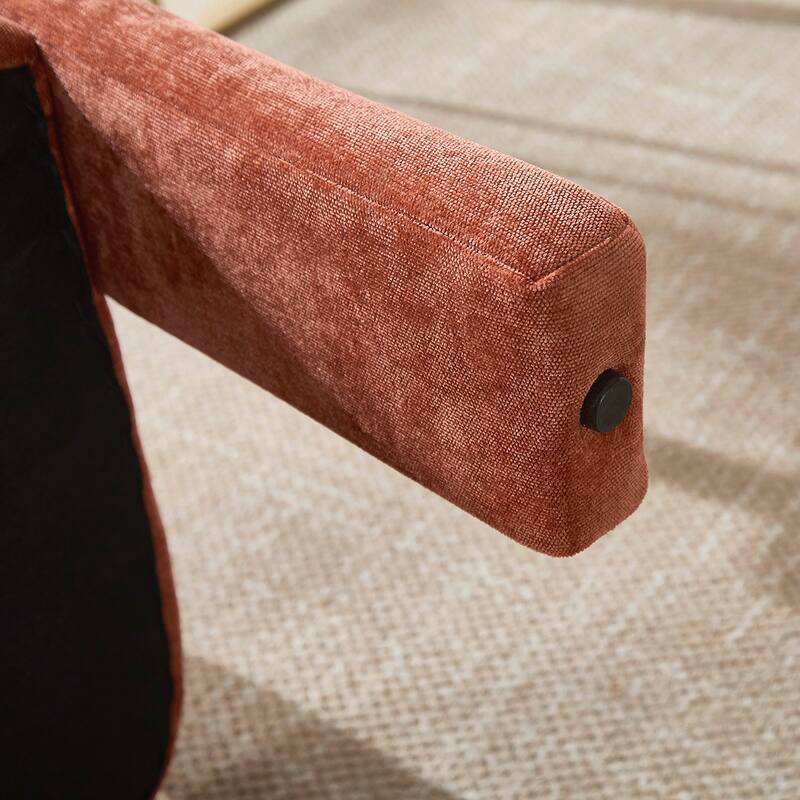 2PCS Barrel Chenille Side Chair