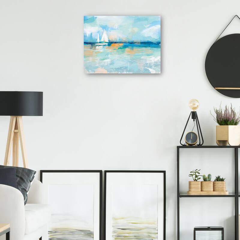 Modern Sail By Studio Arts Canvas Art Print