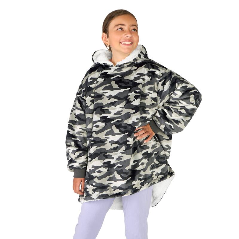 Bare Homey B-Cozy Oversized Sherpa Wearable Blanket