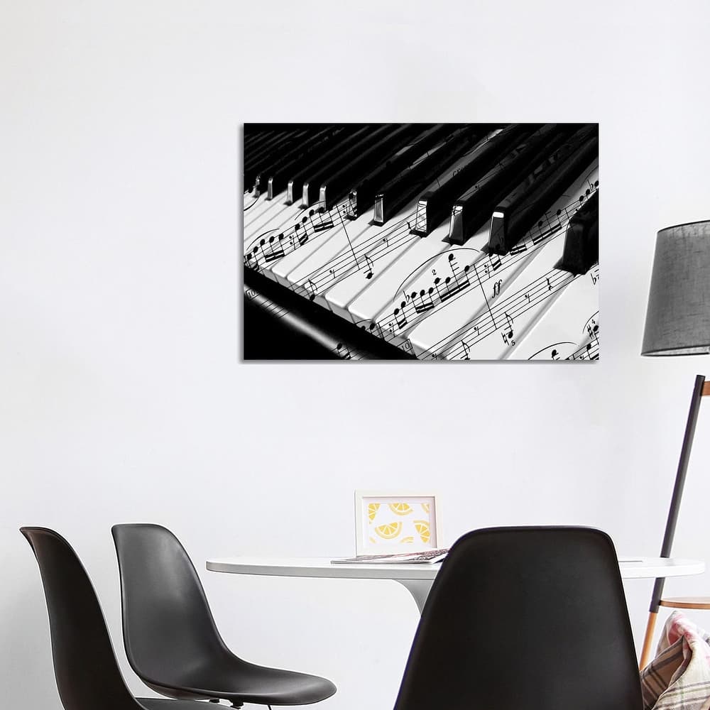 iCanvas "Piano" by Unknown Artist Canvas Print