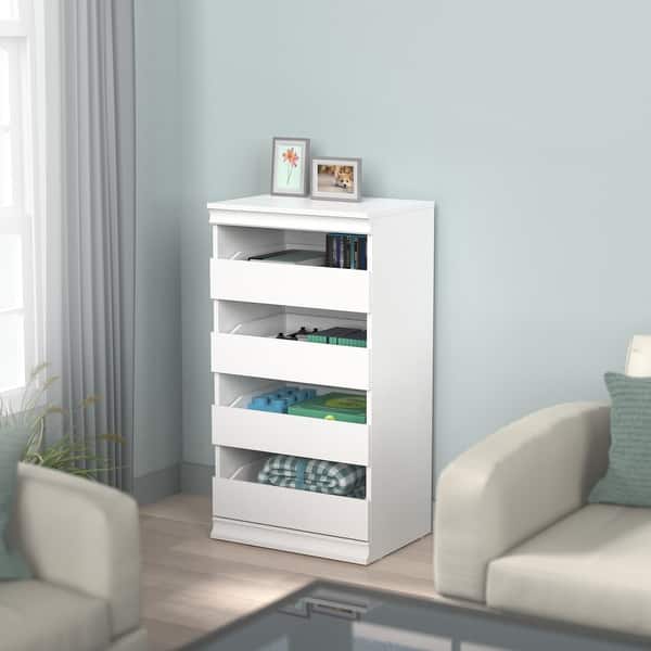 slide 2 of 33, ClosetMaid Modular Storage 4-Drawer Unit White