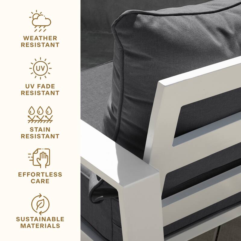 Outdoor Deep Seating Lounge Chair Cushion