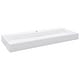 preview thumbnail 15 of 51, vidaXL Wash Basin Mineral Cast/Marble Cast White Washroom Sink Multi Sizes