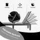 preview thumbnail 18 of 20, Costway Patio Lounge Chair Chaise Recliner Weather Resistant