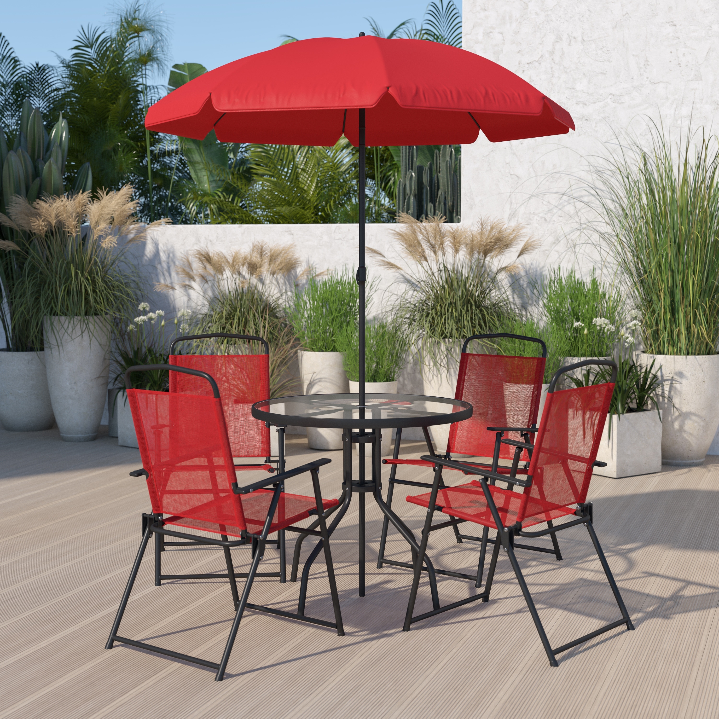 Nantucket 6 piece Patio Garden Set On Sale Bed Bath Beyond