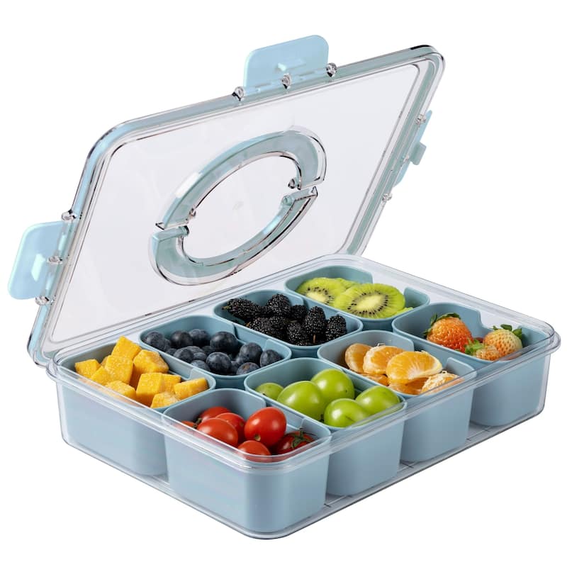 COOK WITH COLOR Snackle Box for Kids Lunch Box and Snack Container