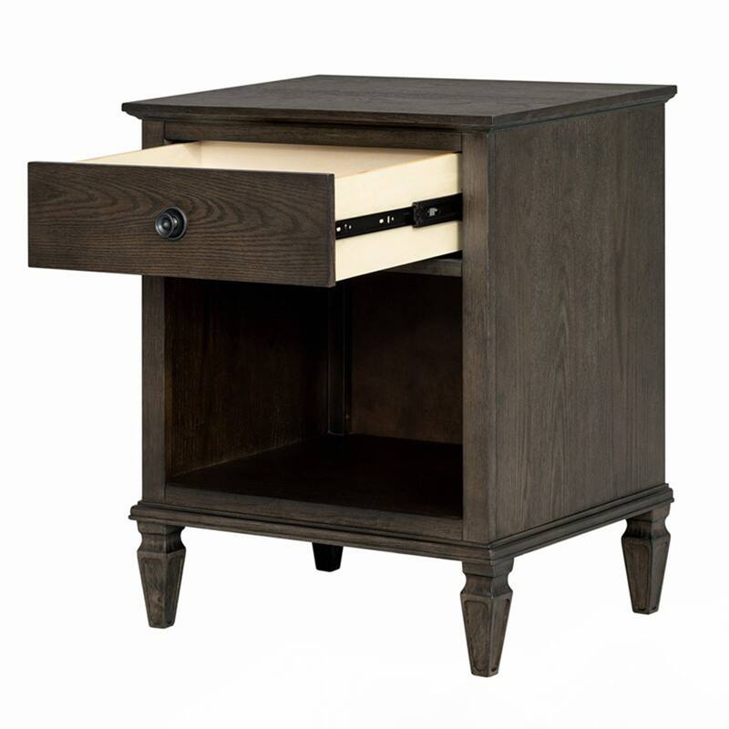 Victoria Nightstand Antique Brown
