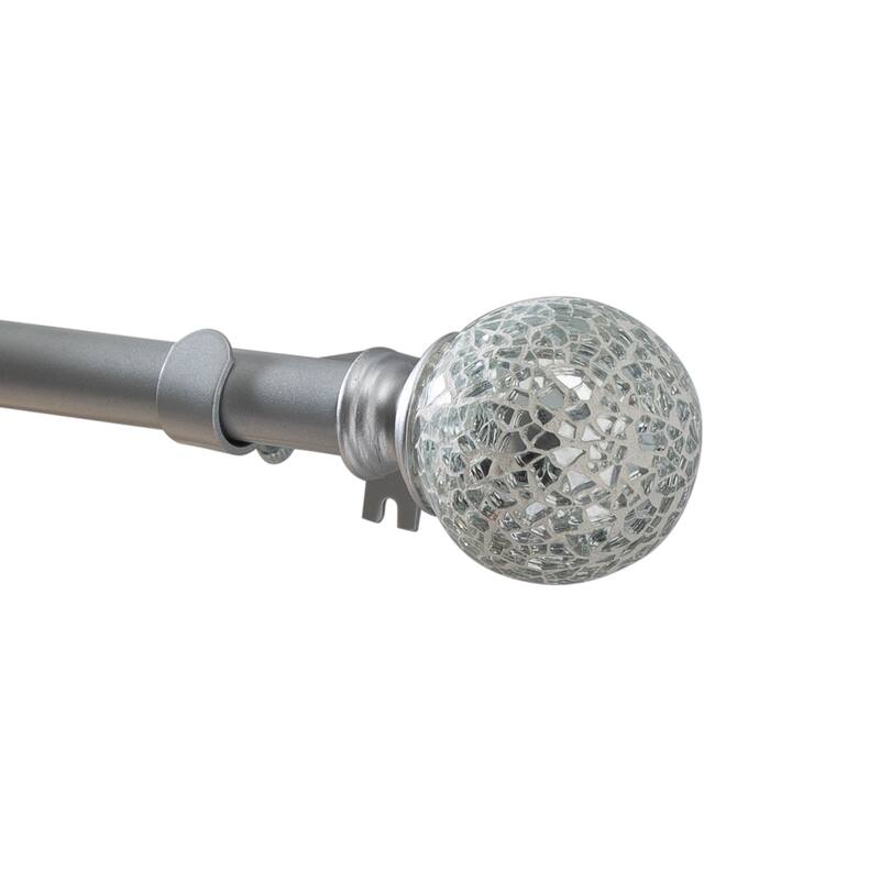 Home Details Palermo 86-120" Adjustable Curtain Rod