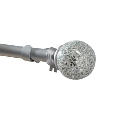 Home Details Palermo 86-120" Adjustable Curtain Rod
