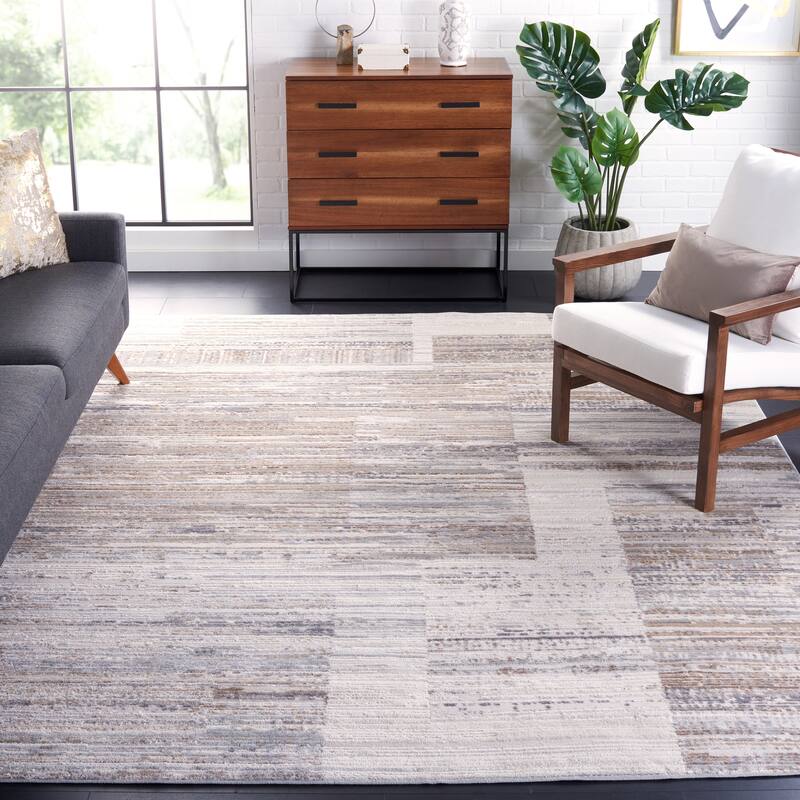 SAFAVIEH Shivan Jindra Modern Distressed Rug