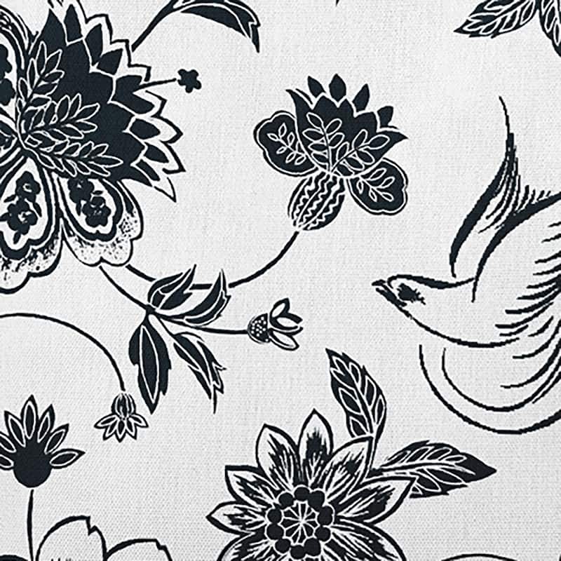 Traditional Bird Floral Polyester Indoor Pillow