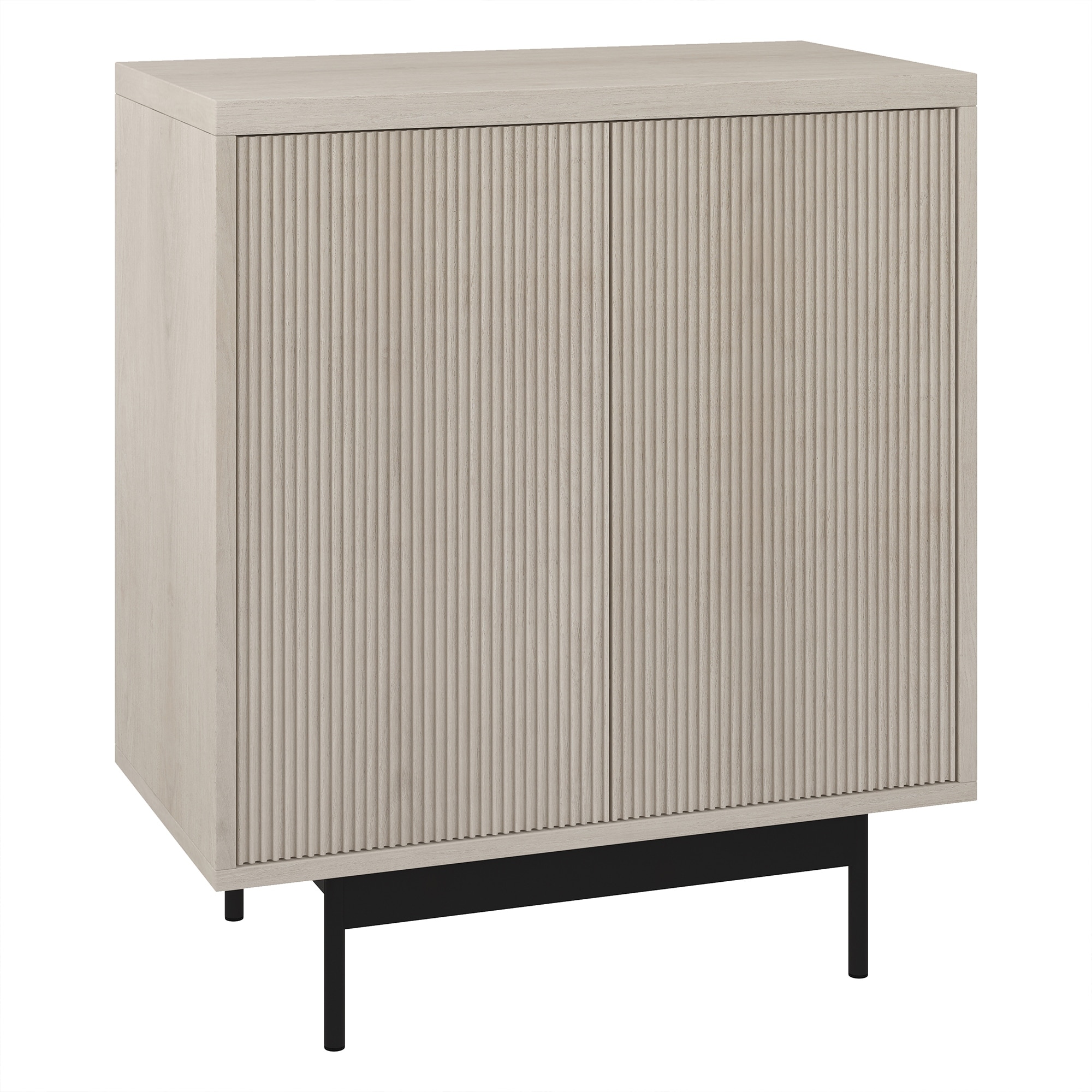 Whitman 28" Wide Rectangular Fluted Accent Cabinet - 28" Wide