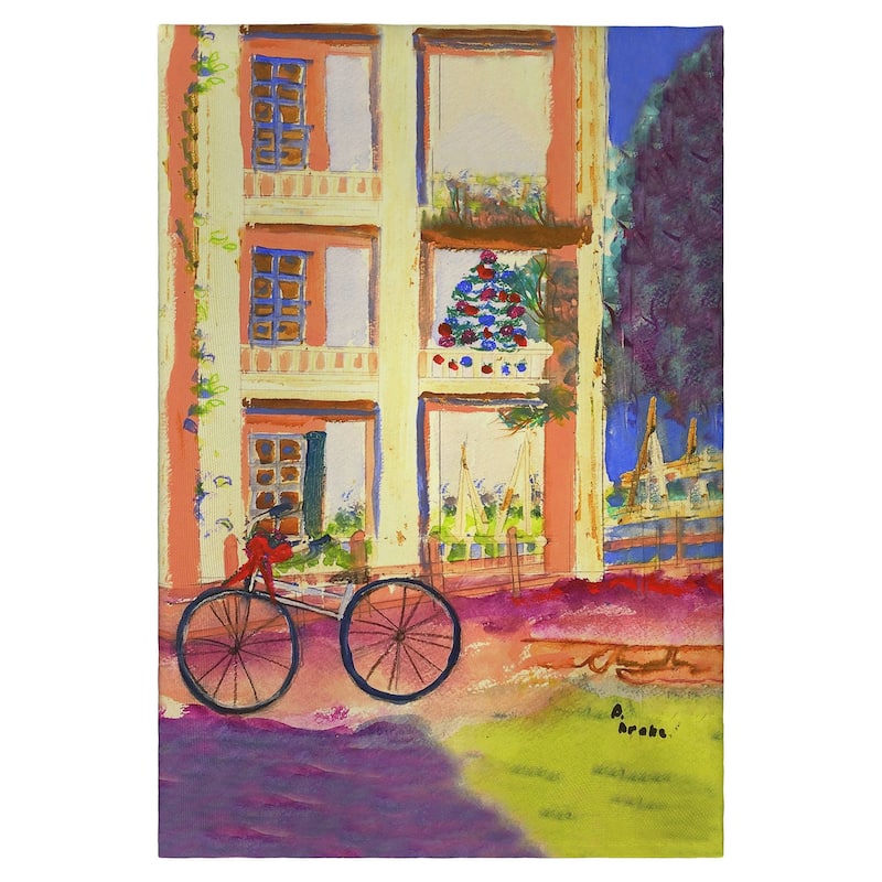 Bike For Christmas Guest Towel - 20x20
