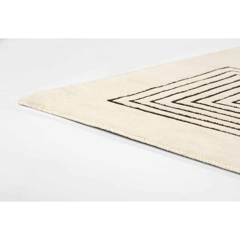 Momeni Simba Geometric Wool Area Rug