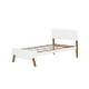 preview thumbnail 3 of 10, Max and Lily Mid-Century Modern Twin-Size Panel Bed