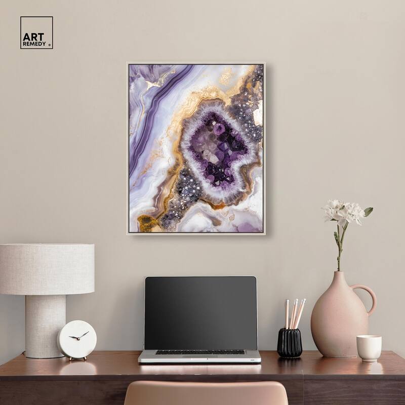 Amethystine Dream II Canvas by Art Remedy