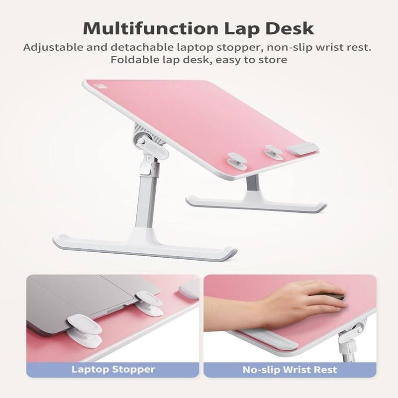 Height & Angle Adjustable Laptop Stand