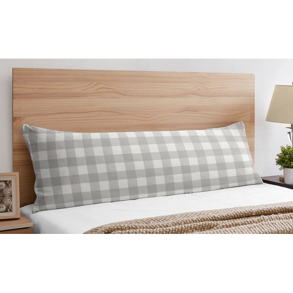 Flannel body pillow cover deals