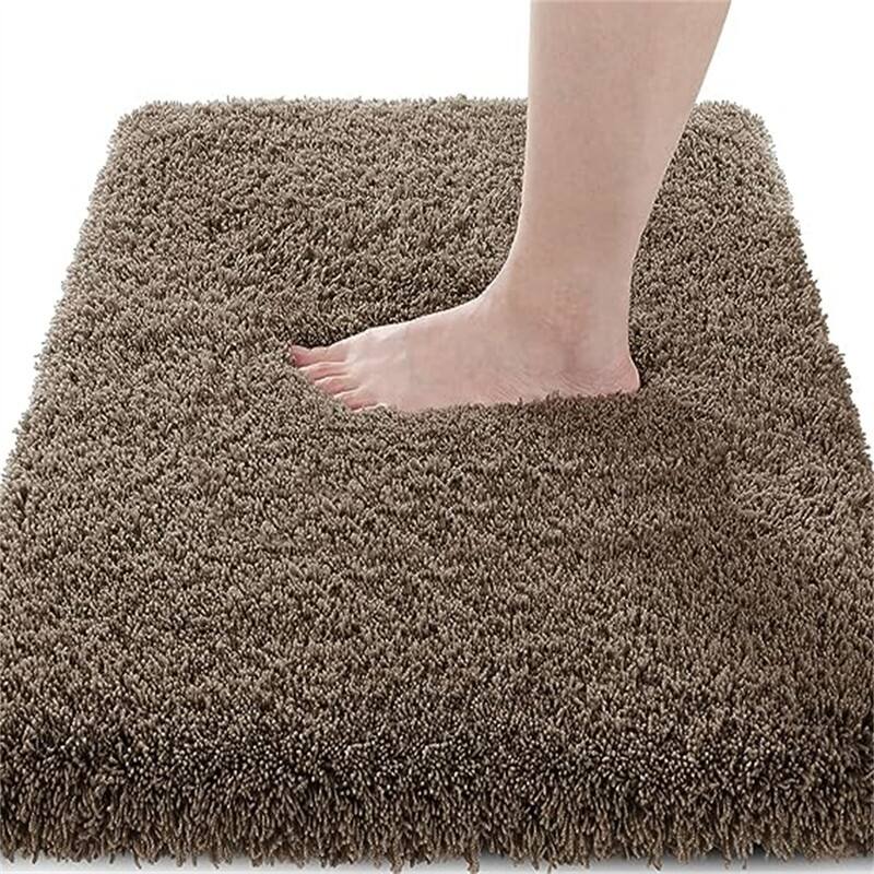 Bathroom Rugs - Pure Brown - 32" x 20"