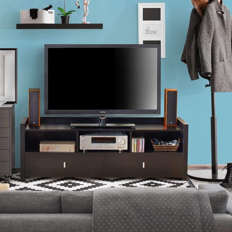 Valenciara Mordern 60-inch Multi-functional Storage TV Console by Furniture of America
