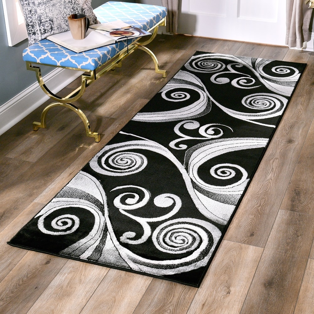 Orelsi Collection Abstract Area Rug