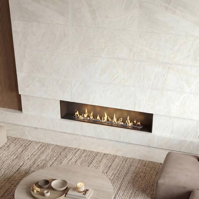 Merola Tile Taj Mahal Matte Cream 23-1/2" x 47-1/4" Porcelain Floor and Wall Tile