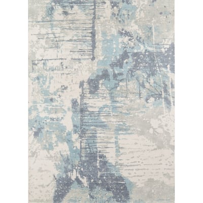 Momeni Illusions Hand-tufted Abstract Wool Area Rug